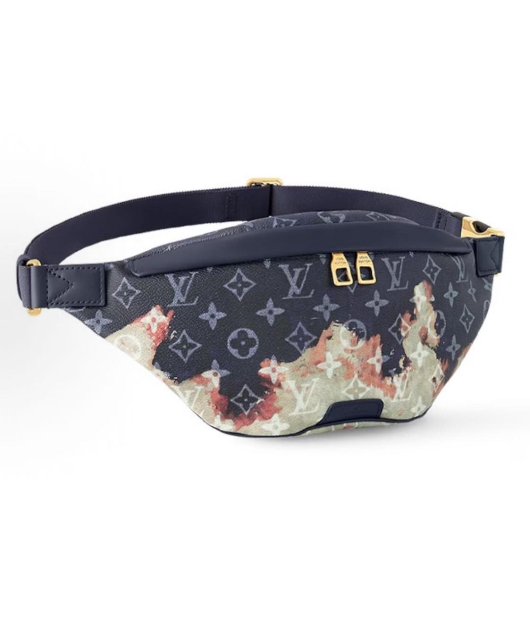 LOUIS VUITTON Темно-синяя поясная сумка, фото 2