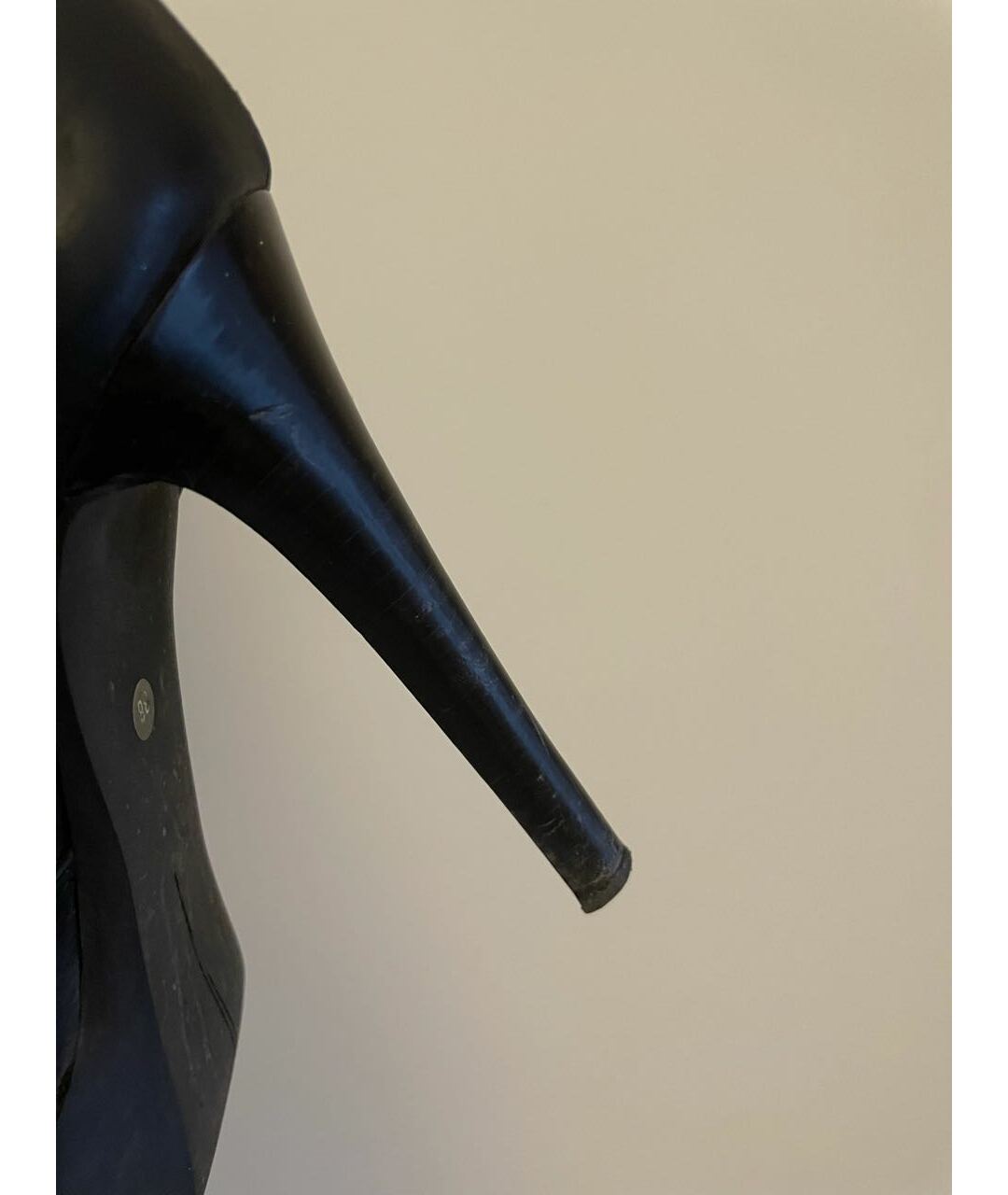 GIUSEPPE ZANOTTI DESIGN Черные кожаные сапоги, фото 5
