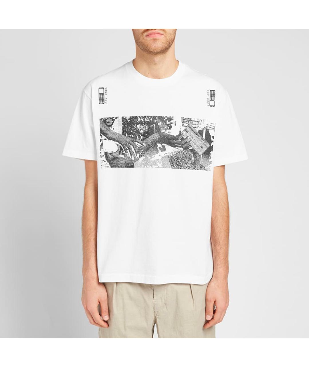 CAV EMPT Белая хлопковая футболка, фото 4