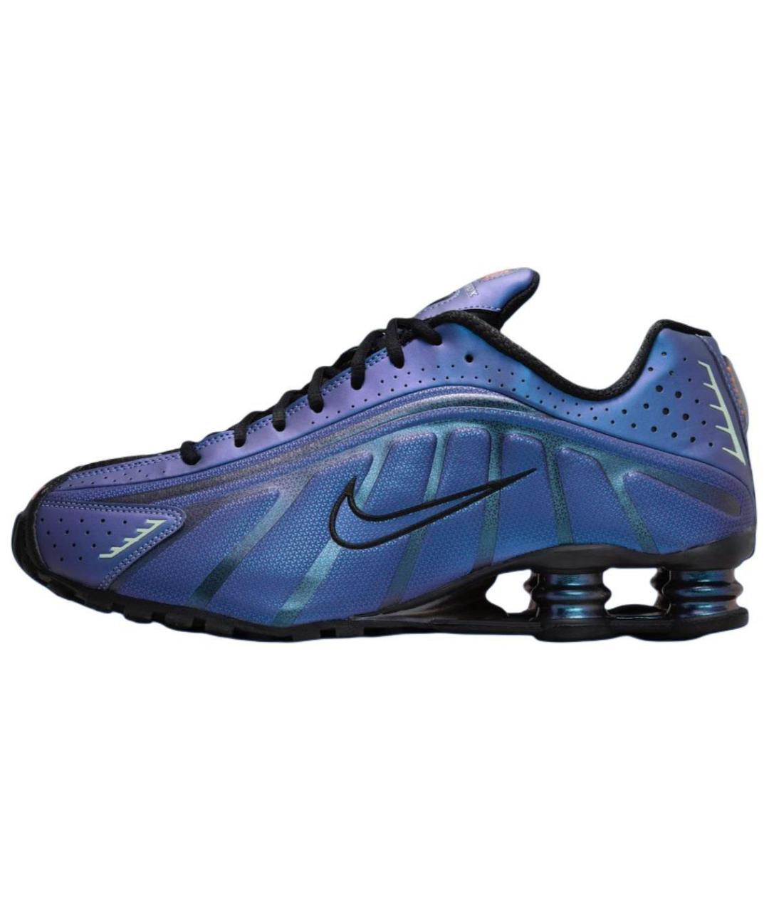 NIKE Фиолетовые низкие кроссовки / кеды, фото 2