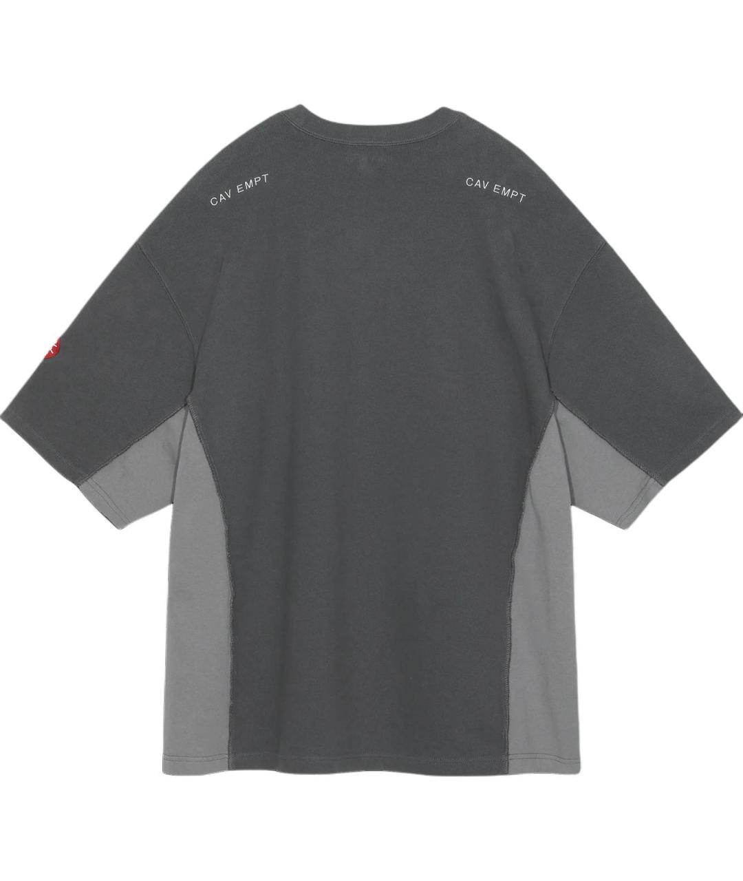 CAV EMPT Серая хлопковая футболка, фото 2