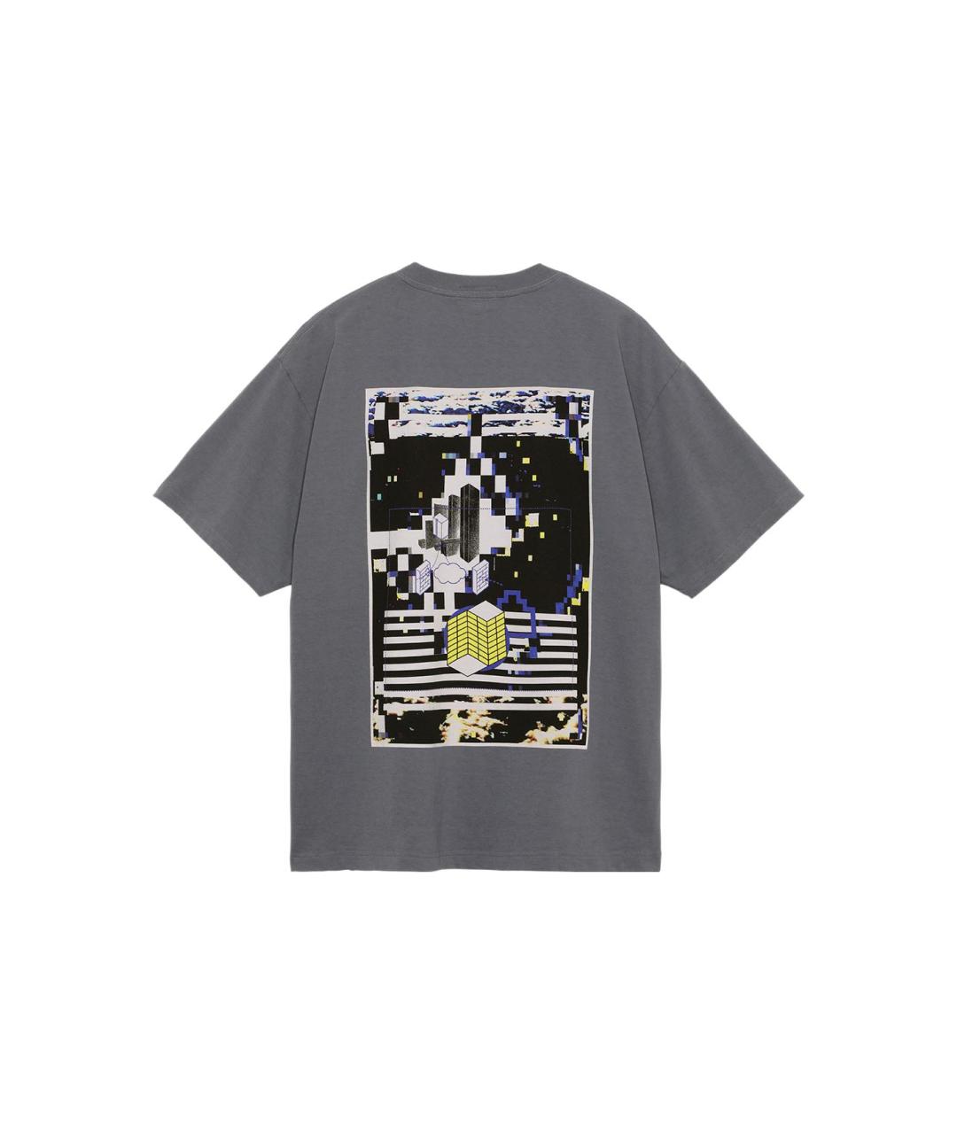 CAV EMPT Серая хлопковая футболка, фото 2