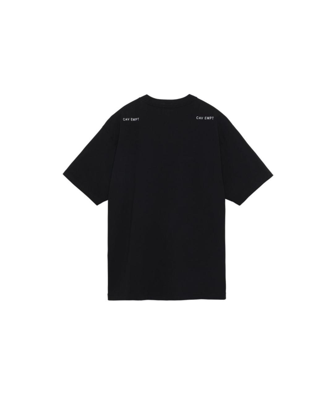 CAV EMPT Черная хлопковая футболка, фото 2