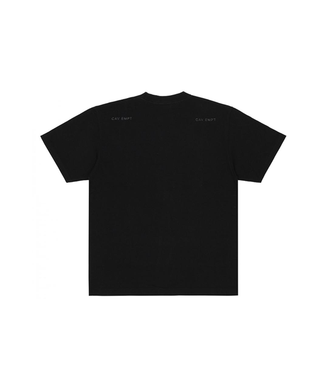 CAV EMPT Черная хлопковая футболка, фото 2