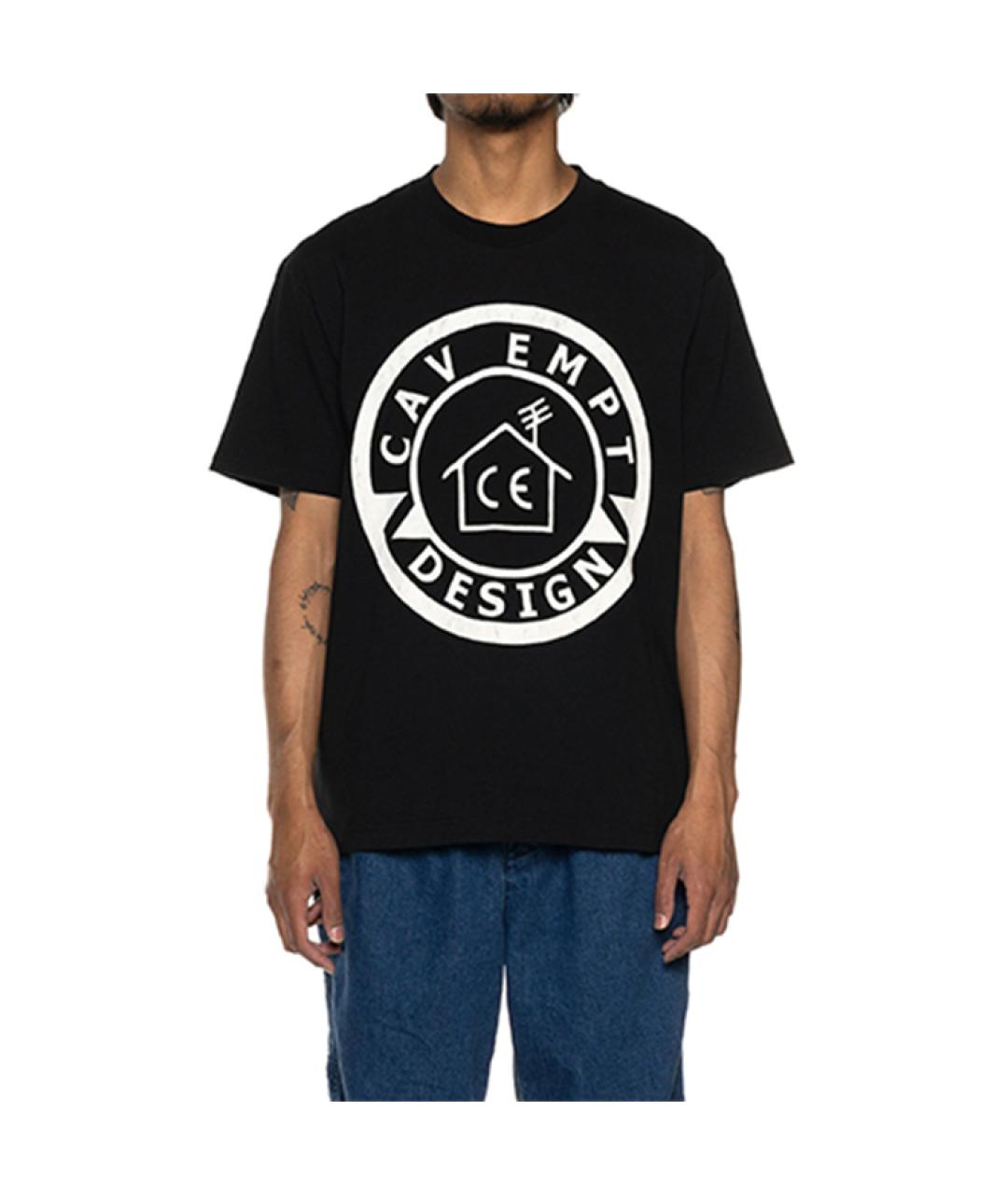 CAV EMPT Черная хлопковая футболка, фото 3