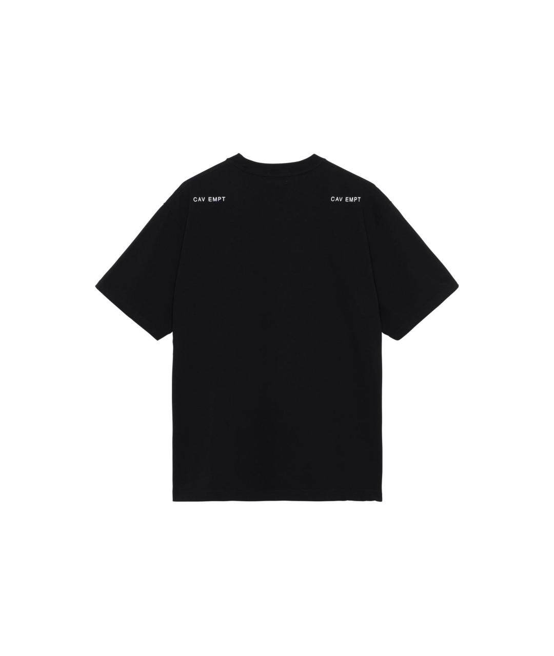 CAV EMPT Черная хлопковая футболка, фото 2