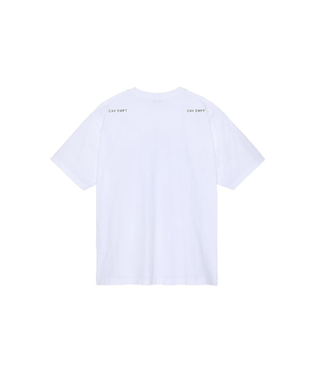 CAV EMPT Белая хлопковая футболка, фото 2