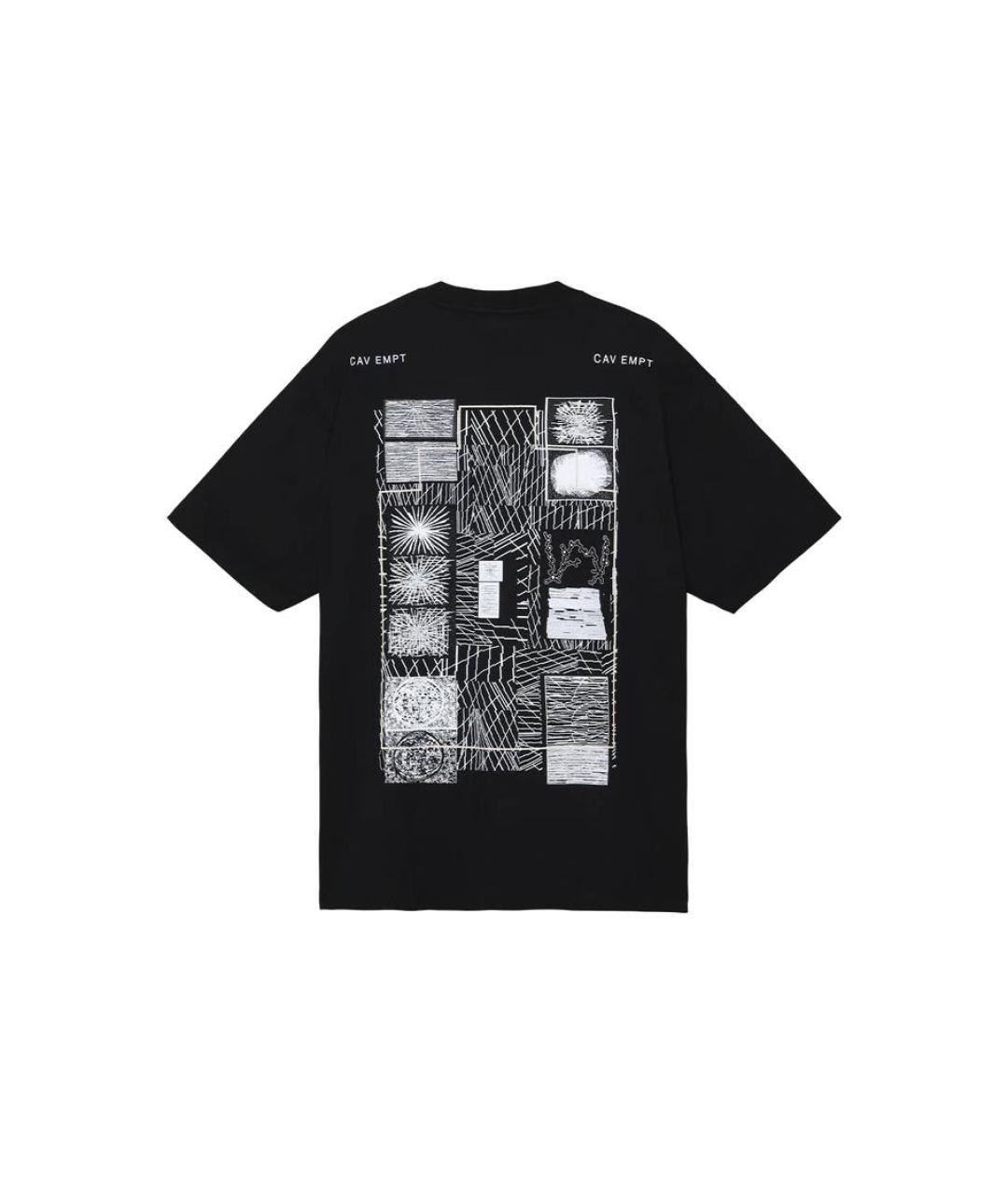 CAV EMPT Черная хлопковая футболка, фото 2