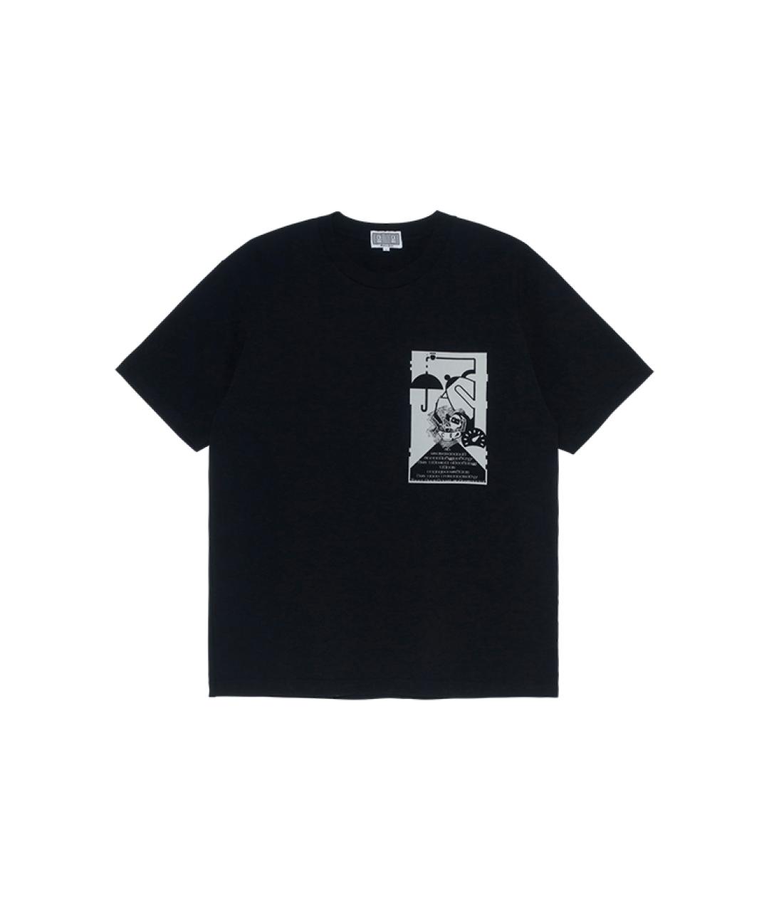 CAV EMPT Черная хлопковая футболка, фото 1