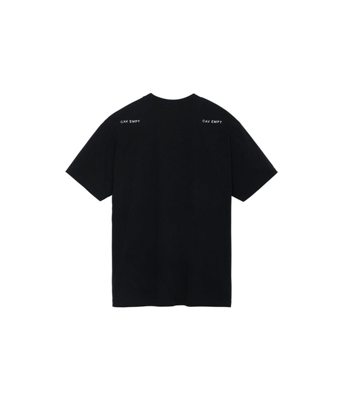 CAV EMPT Черная хлопковая футболка, фото 2