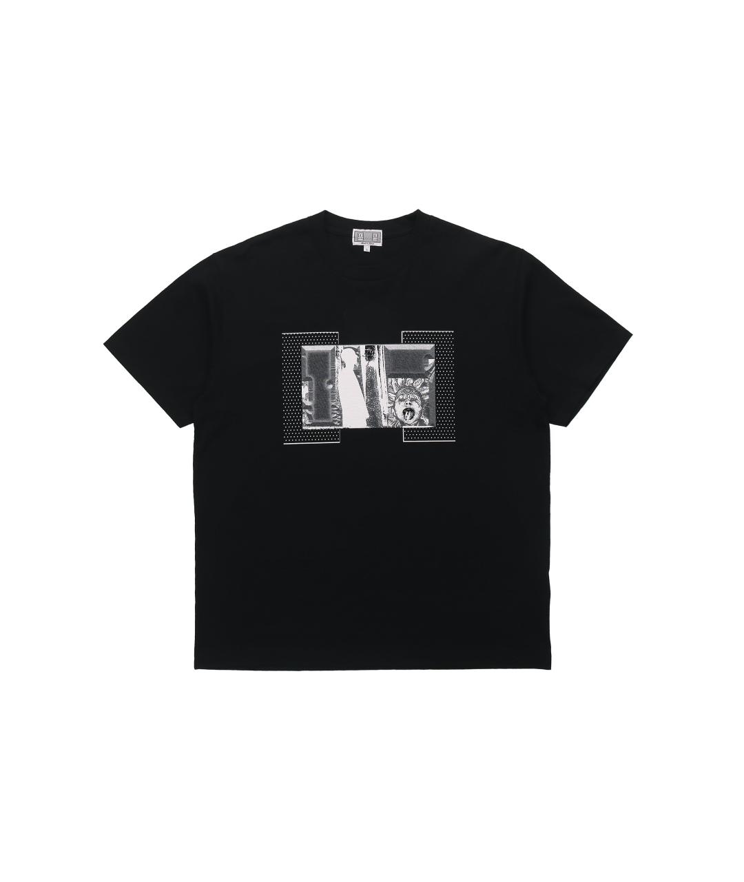 CAV EMPT Черная хлопковая футболка, фото 1