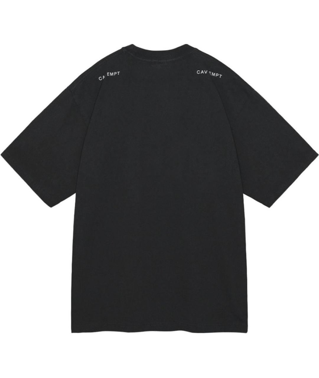 CAV EMPT Черная хлопковая футболка, фото 2