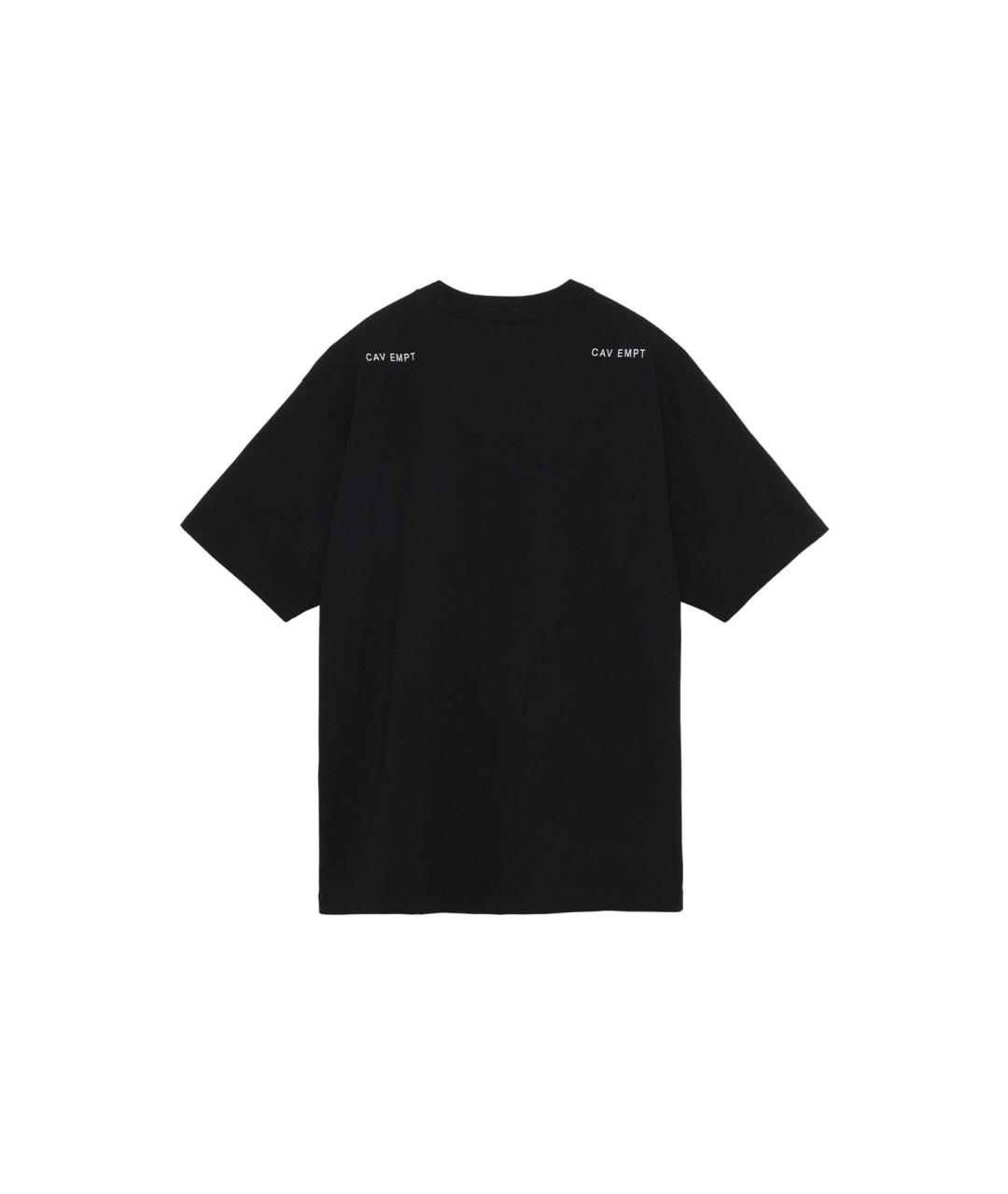 CAV EMPT Черная хлопковая футболка, фото 2