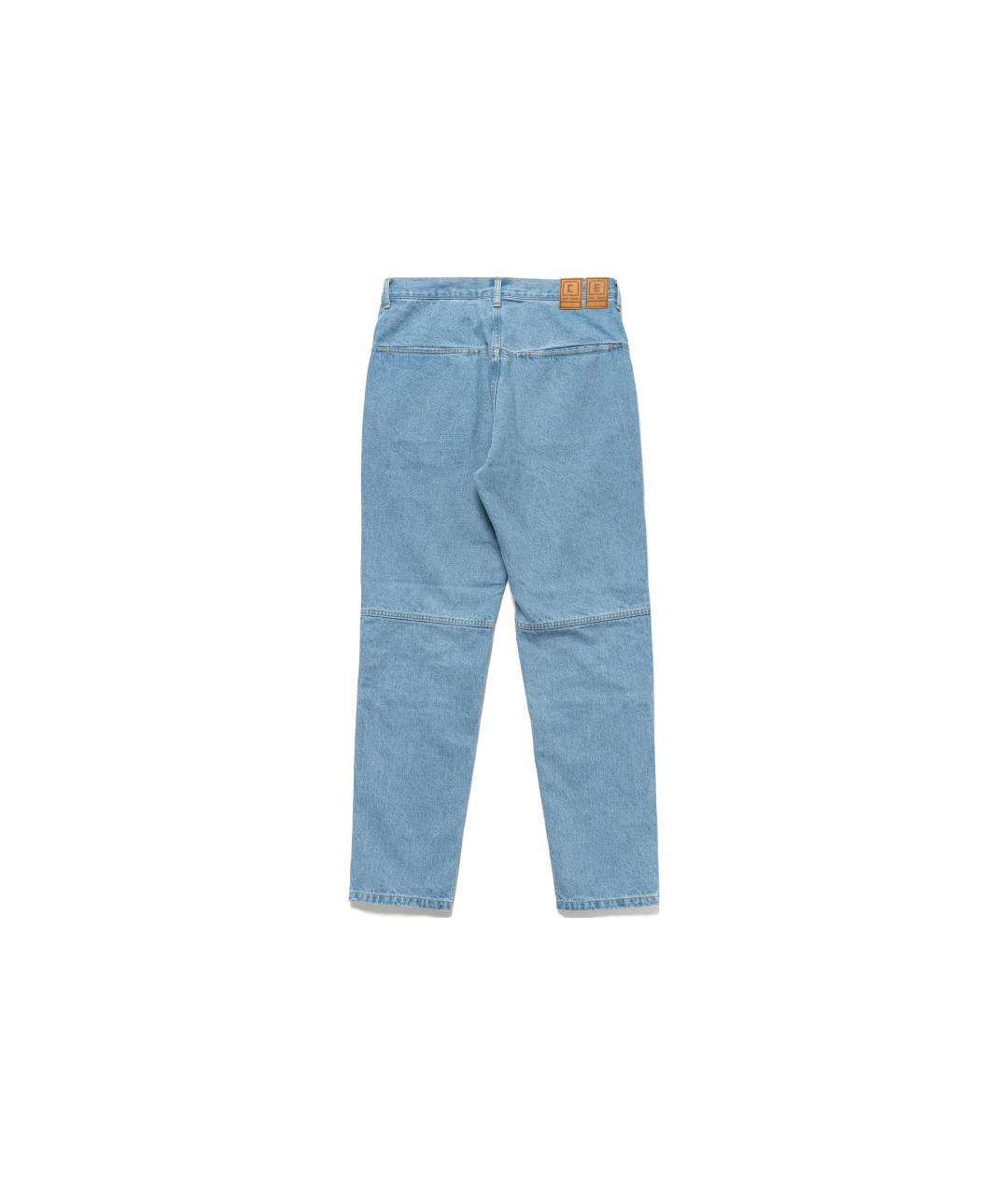 CAV EMPT Синие хлопковые прямые джинсы, фото 2