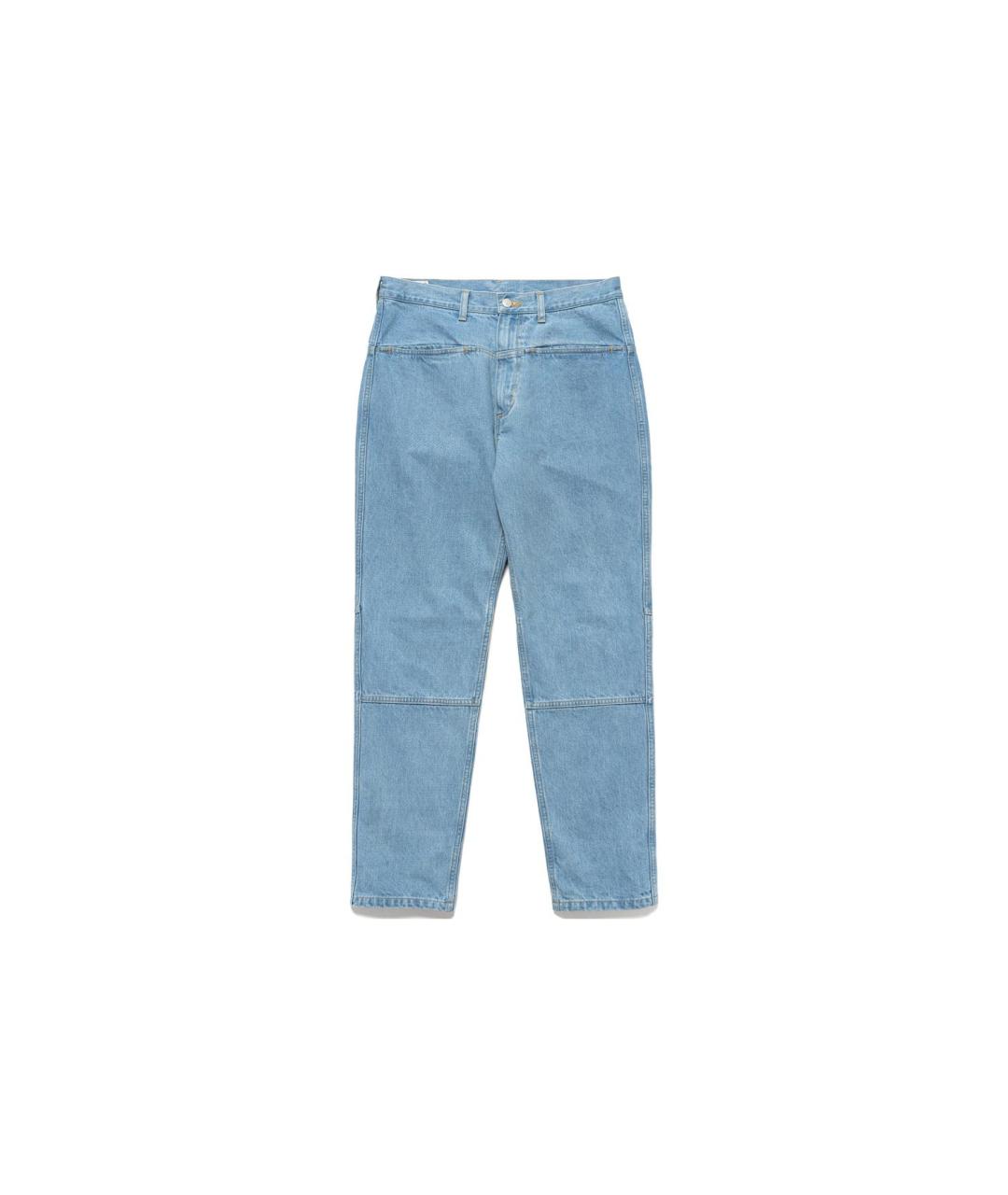 CAV EMPT Синие хлопковые прямые джинсы, фото 1