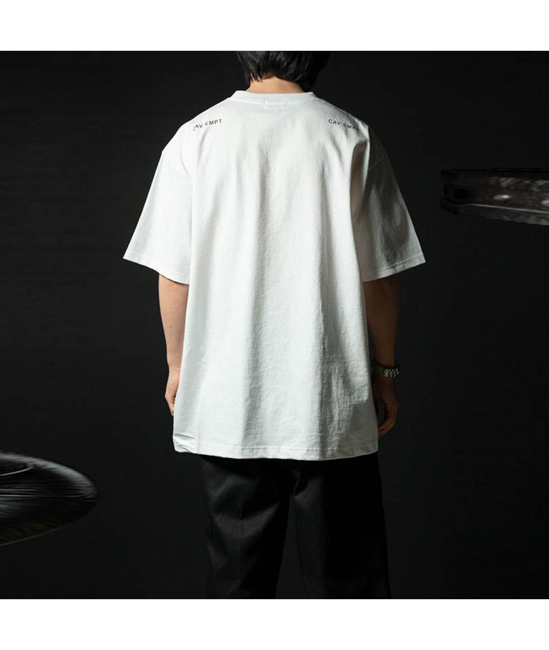 CAV EMPT Белая хлопковая футболка, фото 4