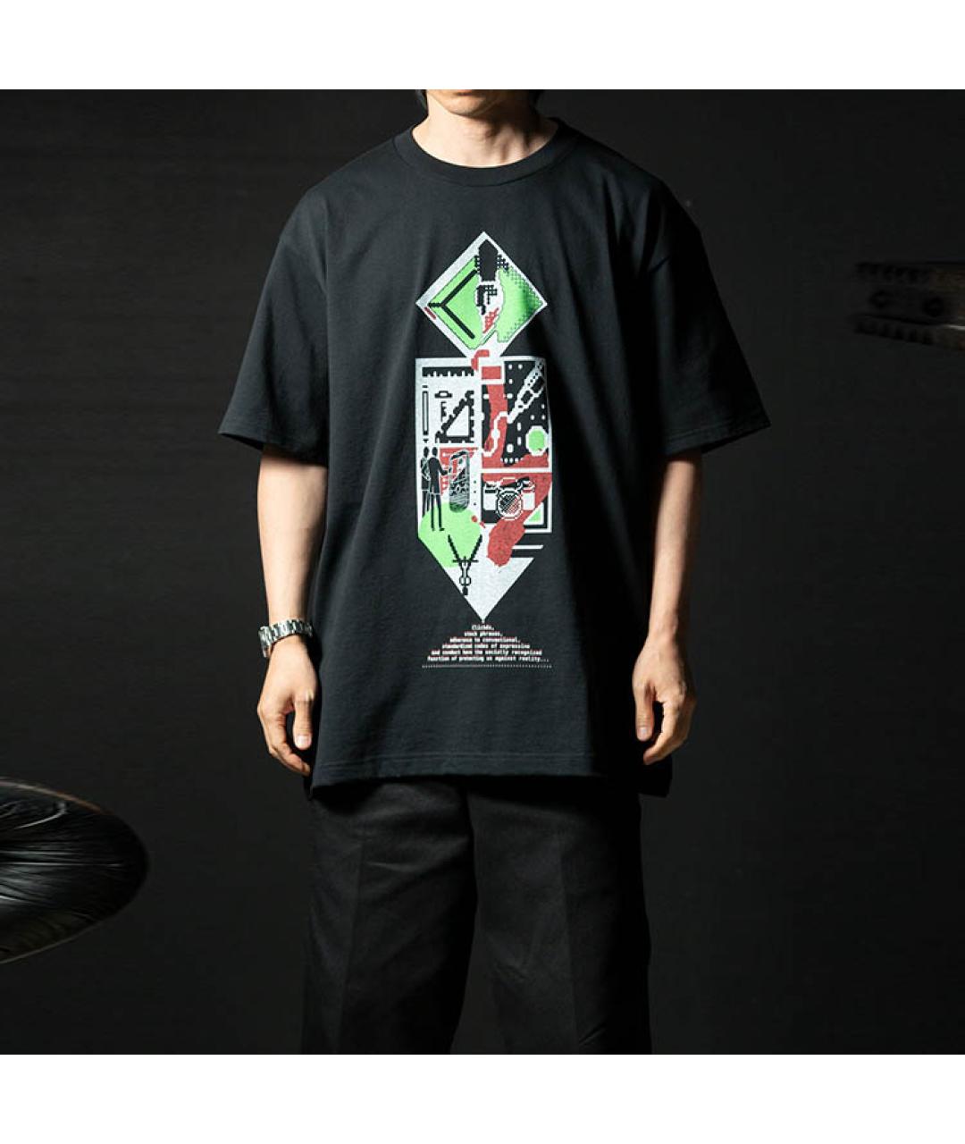 CAV EMPT Черная хлопковая футболка, фото 3