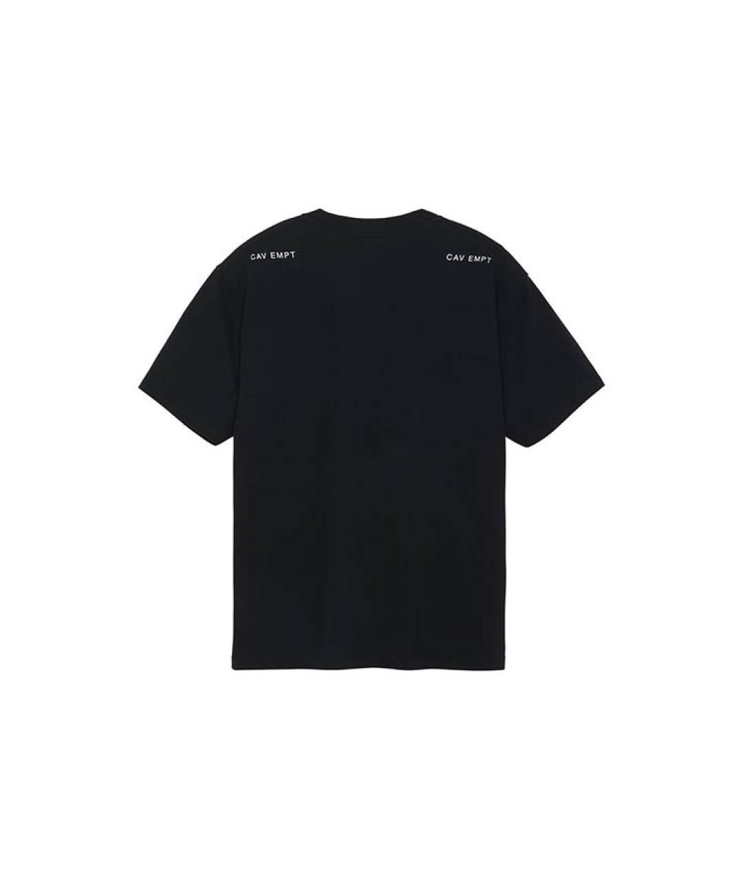 CAV EMPT Черная хлопковая футболка, фото 2