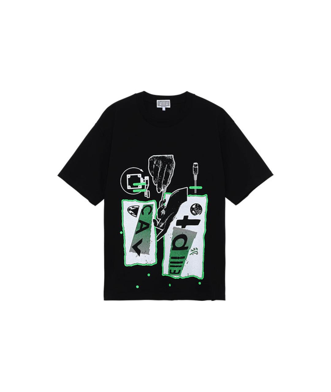 CAV EMPT Черная хлопковая футболка, фото 1