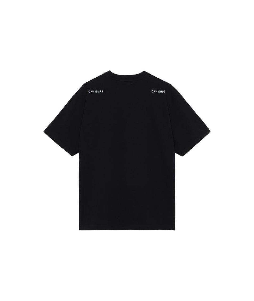 CAV EMPT Черная хлопковая футболка, фото 2