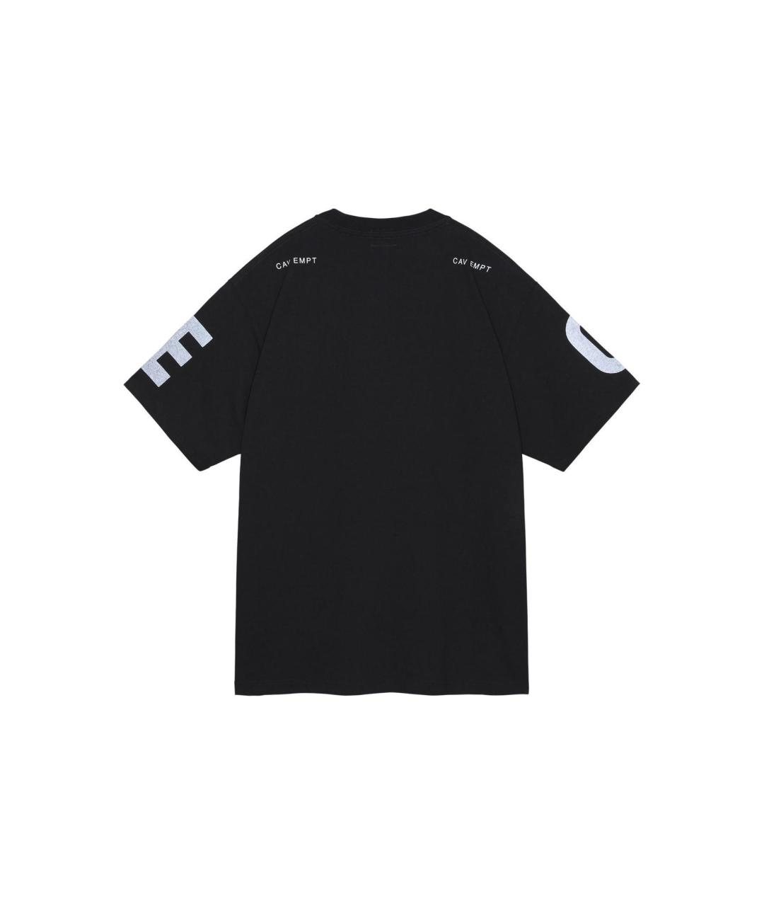CAV EMPT Черная хлопковая футболка, фото 2