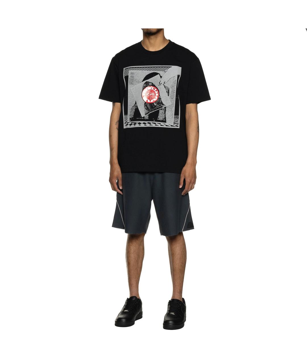 CAV EMPT Черная хлопковая футболка, фото 3