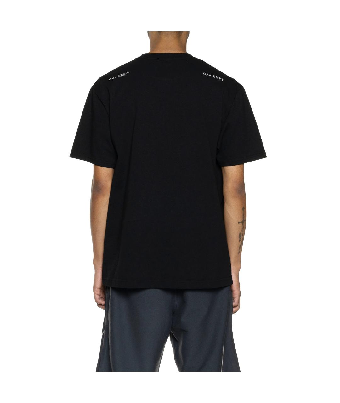 CAV EMPT Черная хлопковая футболка, фото 4
