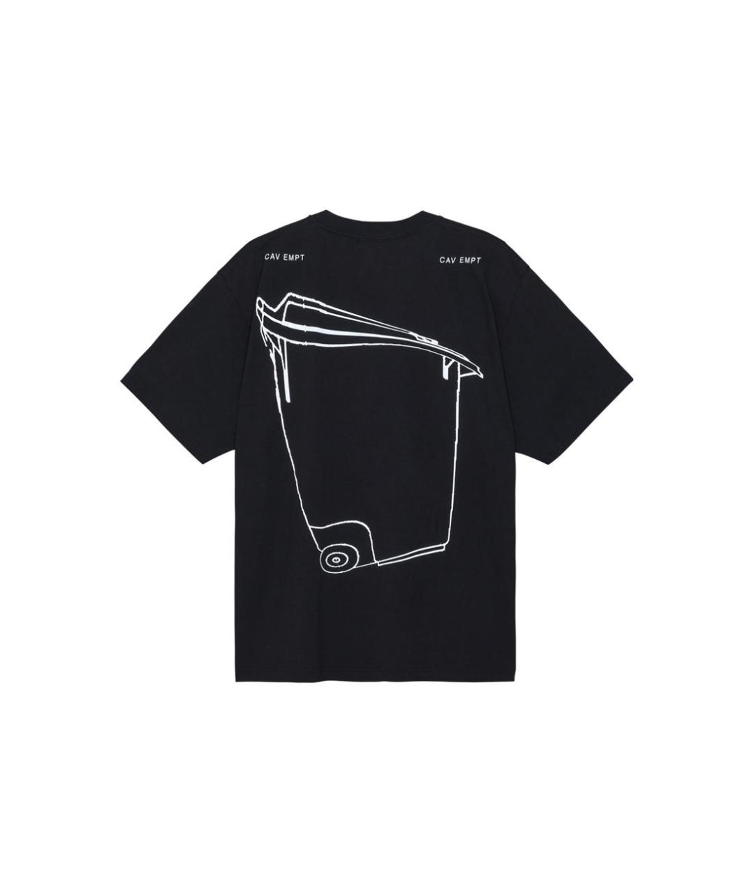 CAV EMPT Черная хлопковая футболка, фото 2