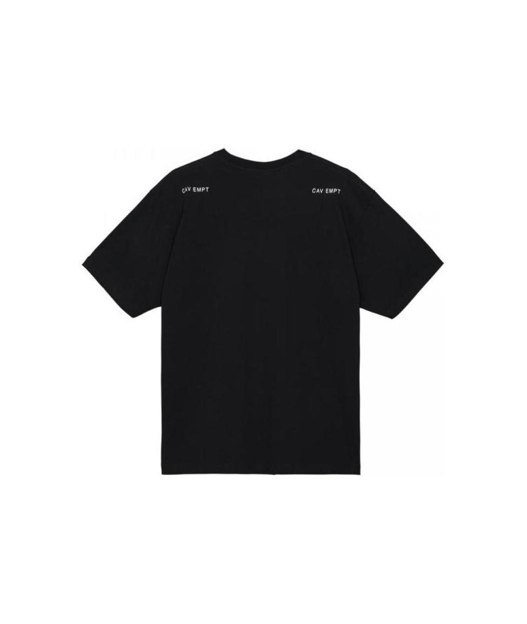 CAV EMPT Черная хлопковая футболка, фото 2