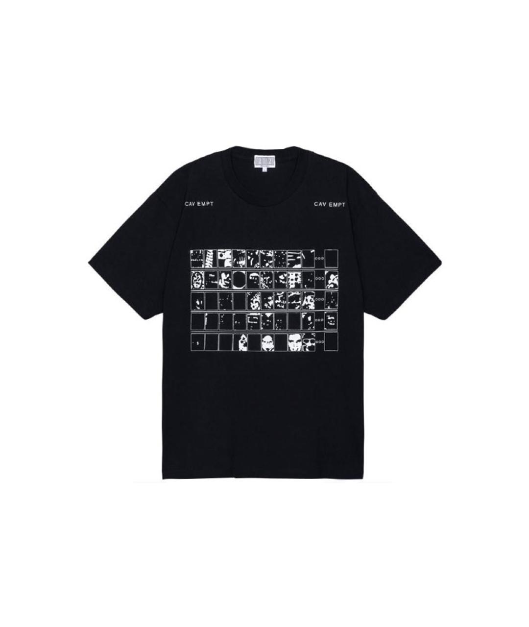 CAV EMPT Черная хлопковая футболка, фото 1