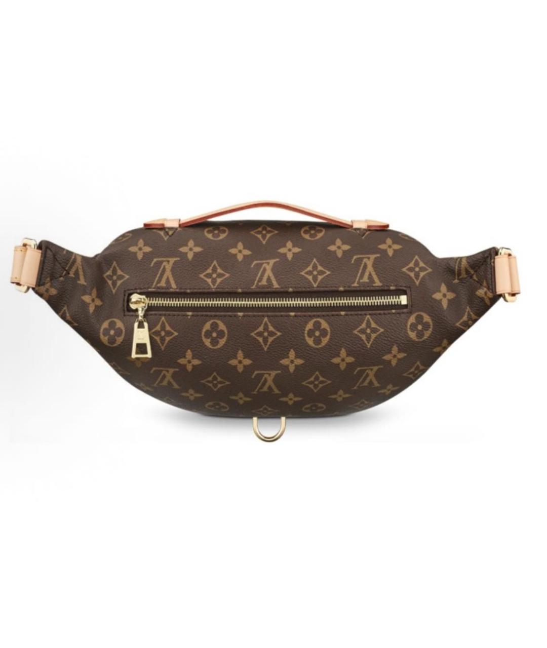 LOUIS VUITTON Коричневая сумка через плечо, фото 3