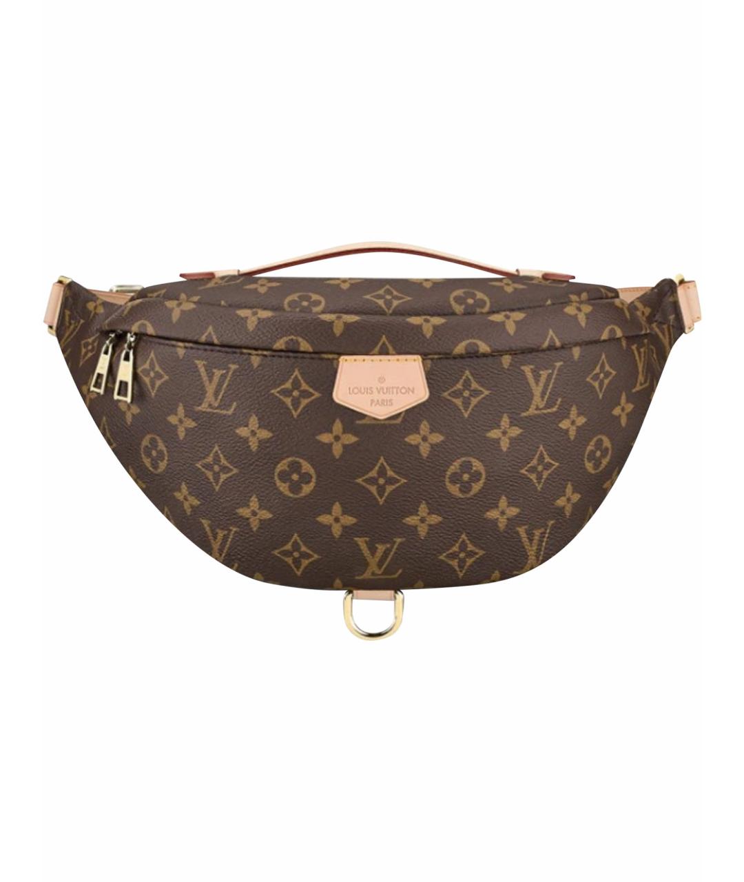 LOUIS VUITTON Коричневая сумка через плечо, фото 1