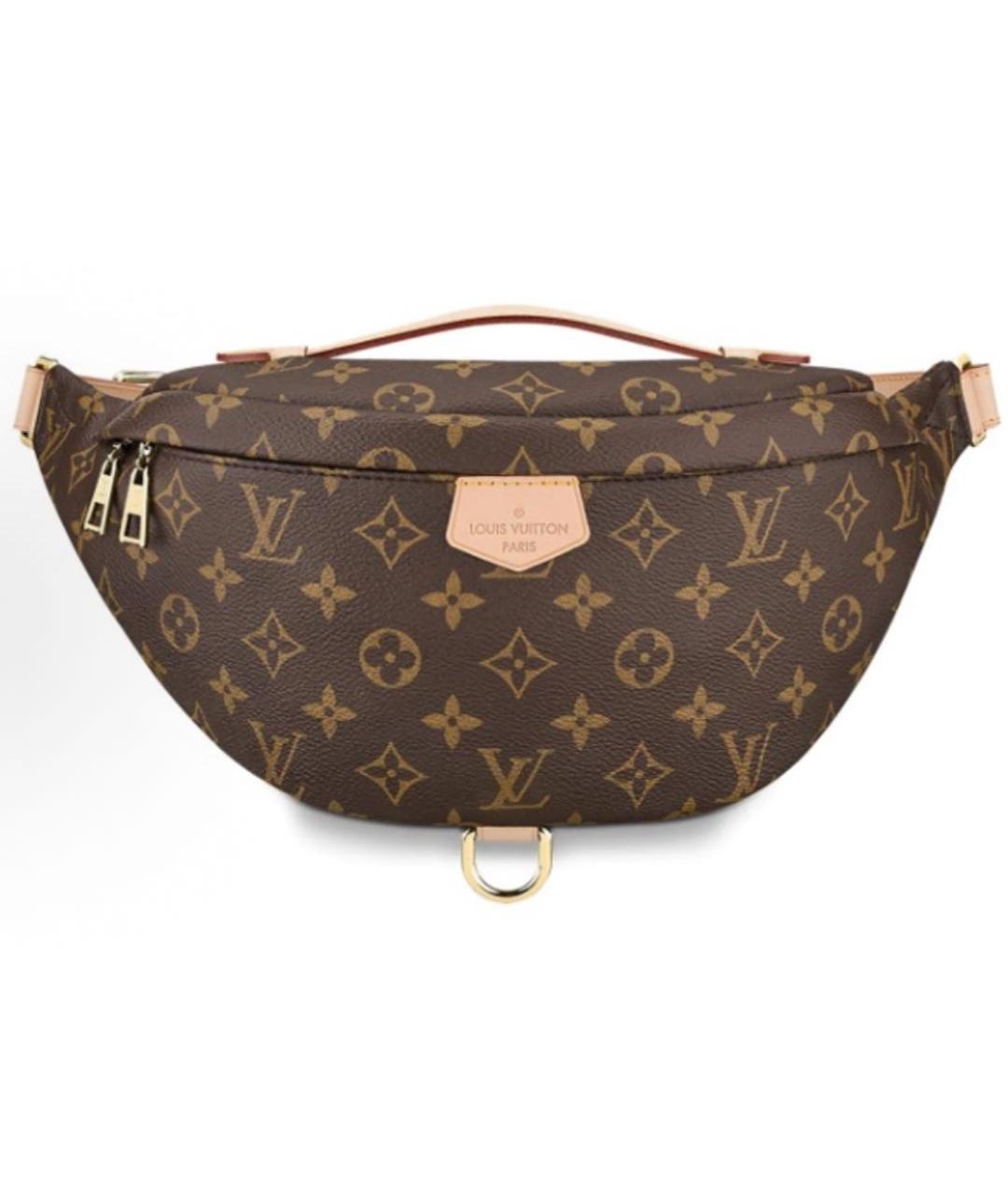 LOUIS VUITTON Коричневая сумка через плечо, фото 6