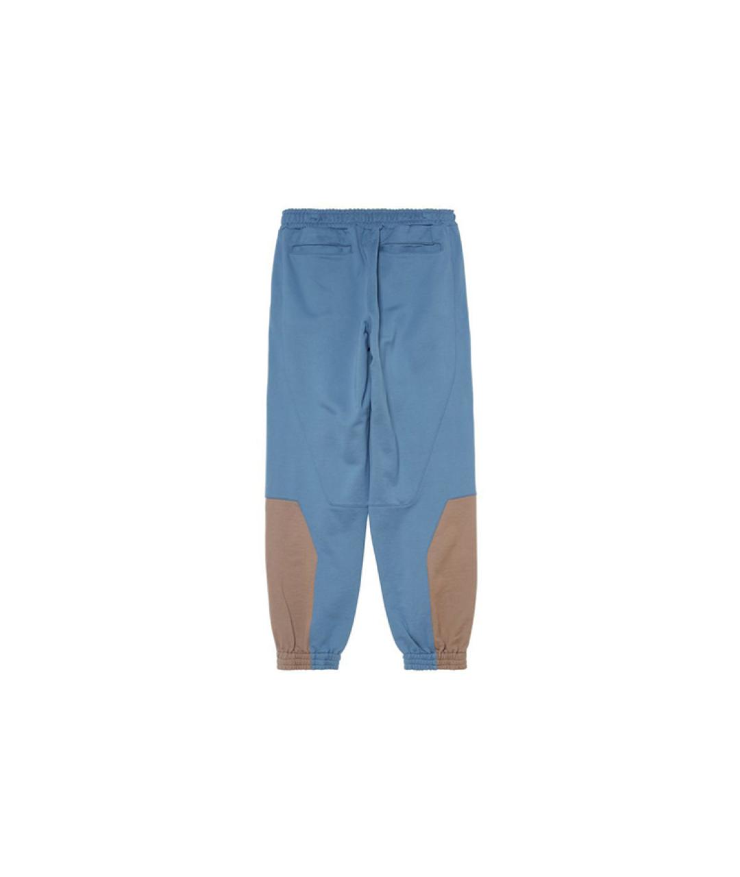 CAV EMPT Синие хлопковые прямые брюки, фото 2