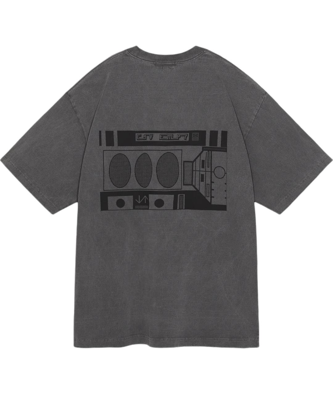 CAV EMPT Серая хлопковая футболка, фото 2