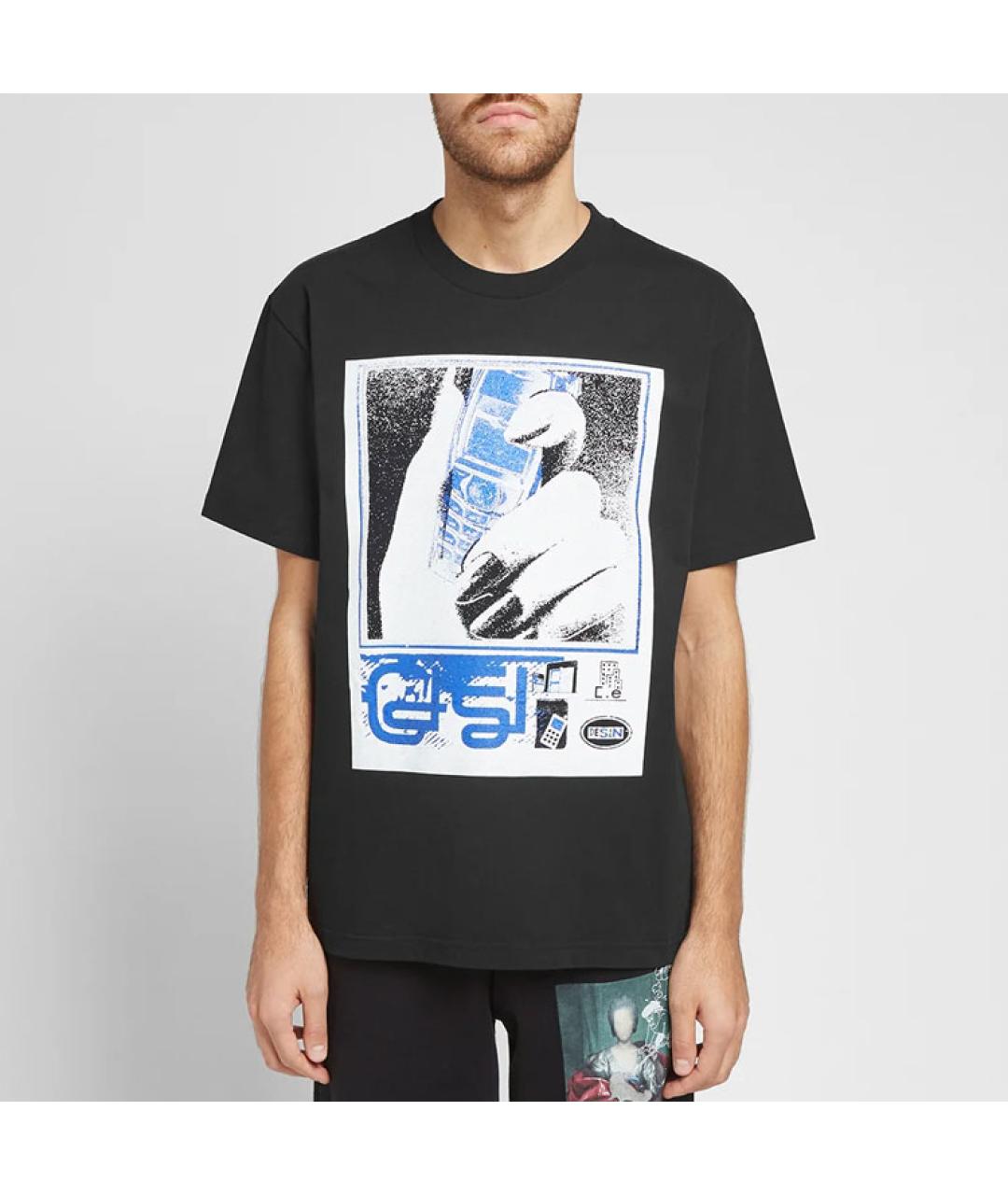 CAV EMPT Черная хлопковая футболка, фото 3