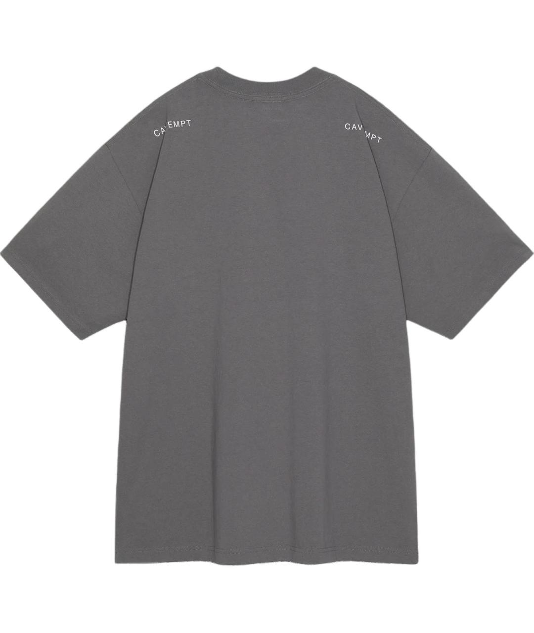 CAV EMPT Серая хлопковая футболка, фото 2