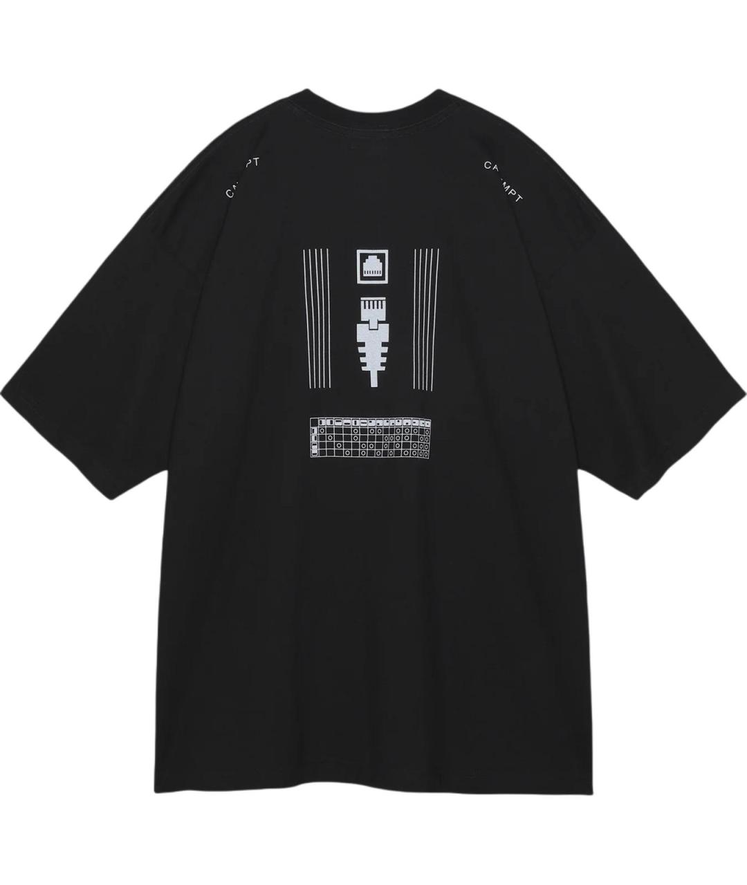 CAV EMPT Черная хлопковая футболка, фото 2
