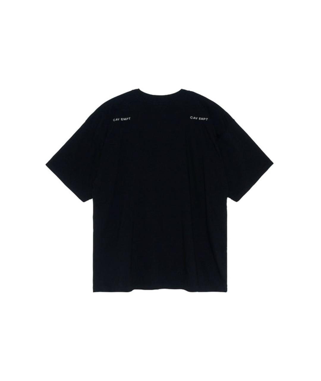 CAV EMPT Черная хлопковая футболка, фото 2