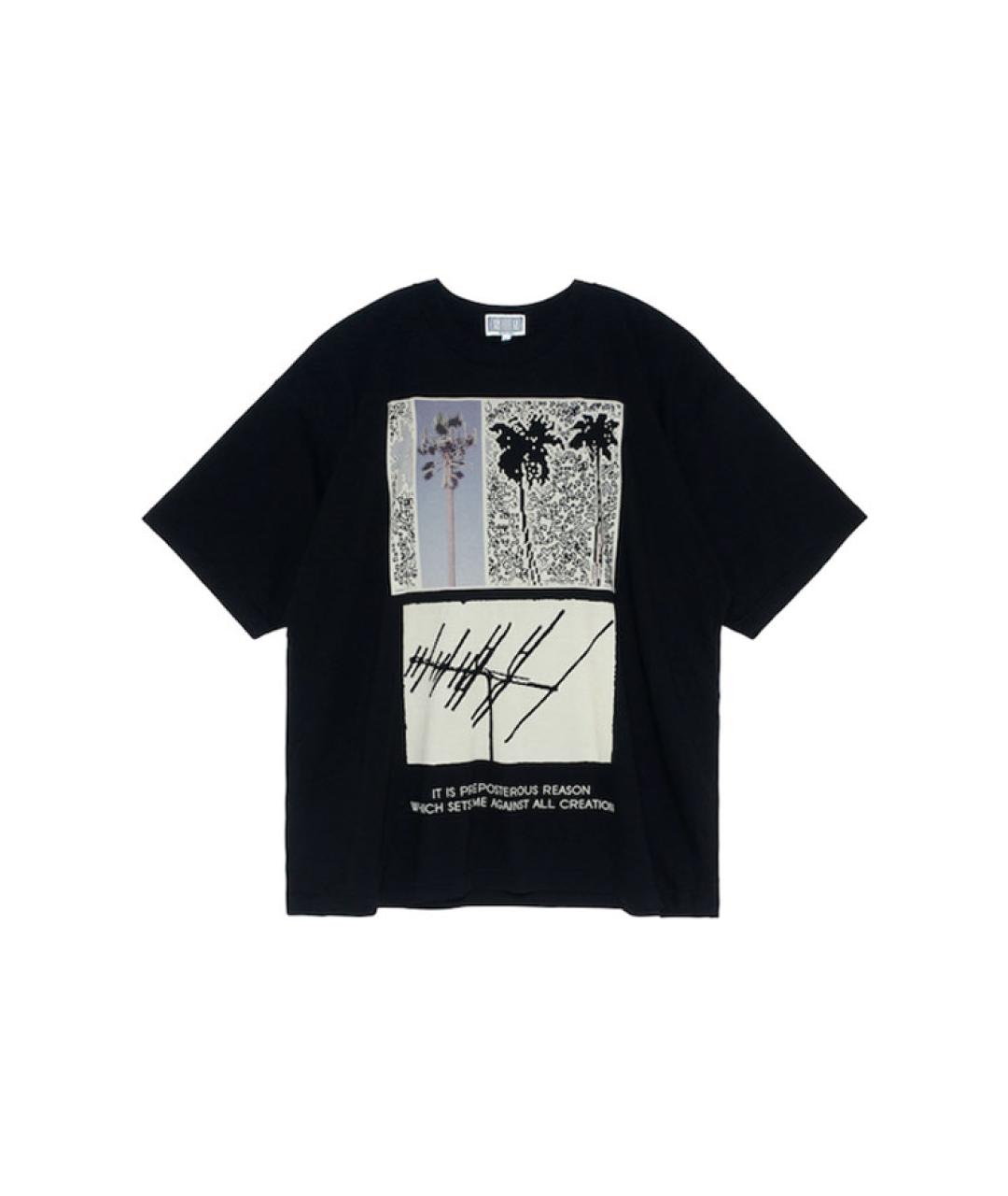 CAV EMPT Черная хлопковая футболка, фото 1