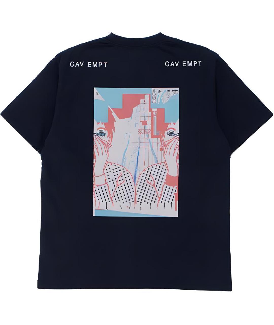 CAV EMPT Черная хлопковая футболка, фото 2