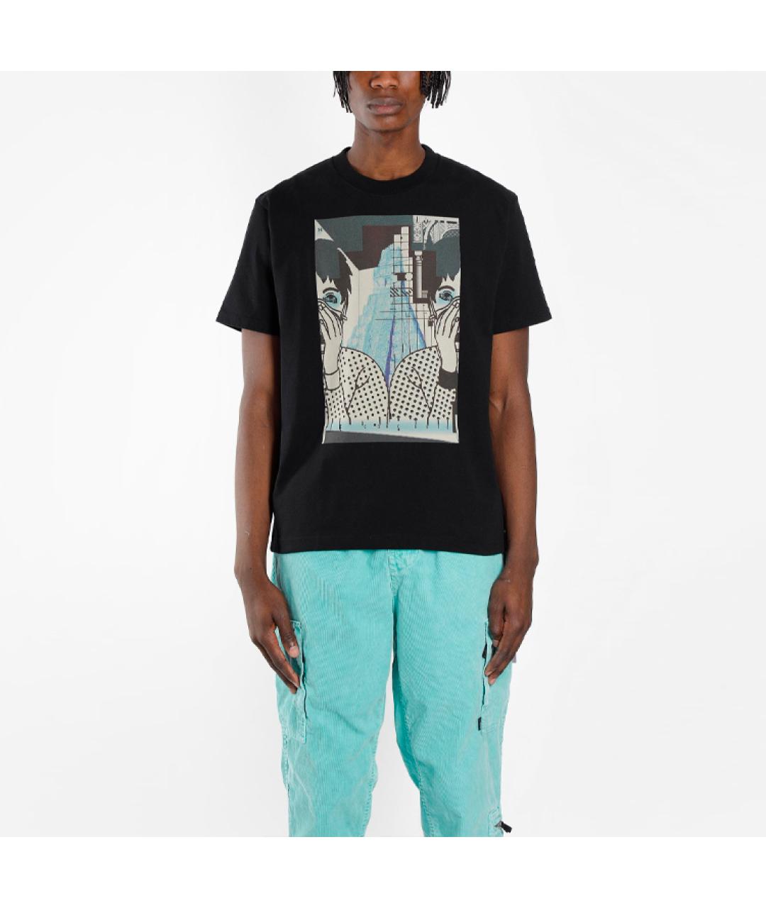 CAV EMPT Черная хлопковая футболка, фото 3