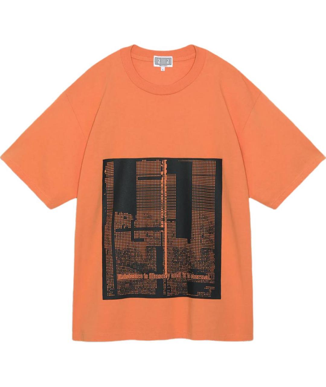 CAV EMPT Оранжевая хлопковая футболка, фото 1