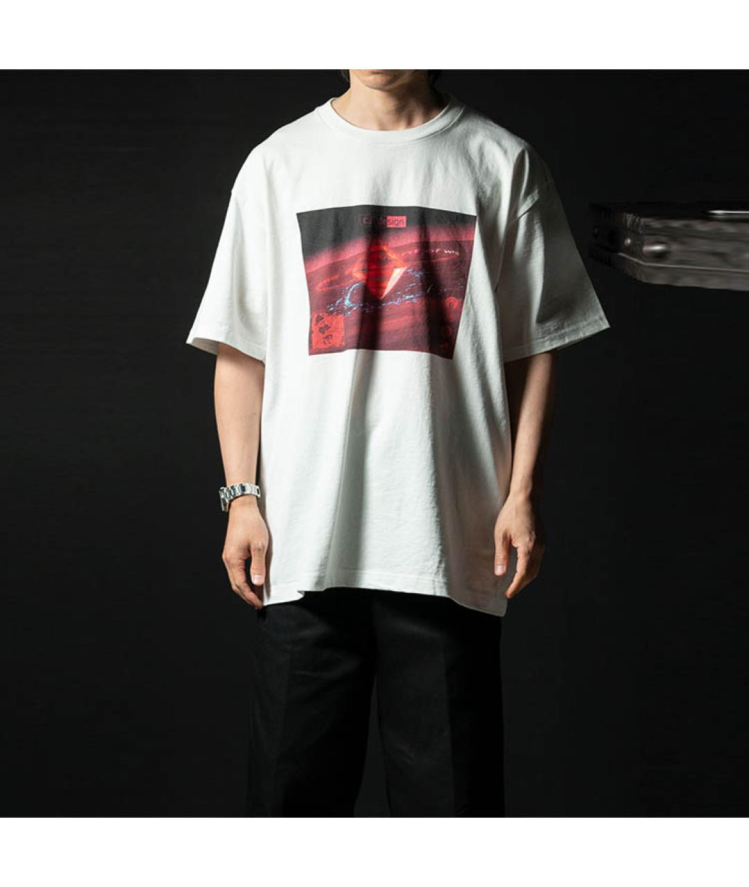 CAV EMPT Белая хлопковая футболка, фото 3