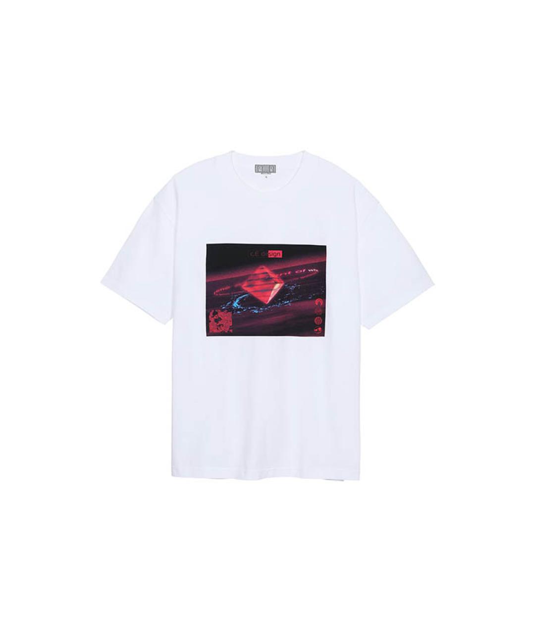 CAV EMPT Белая хлопковая футболка, фото 1