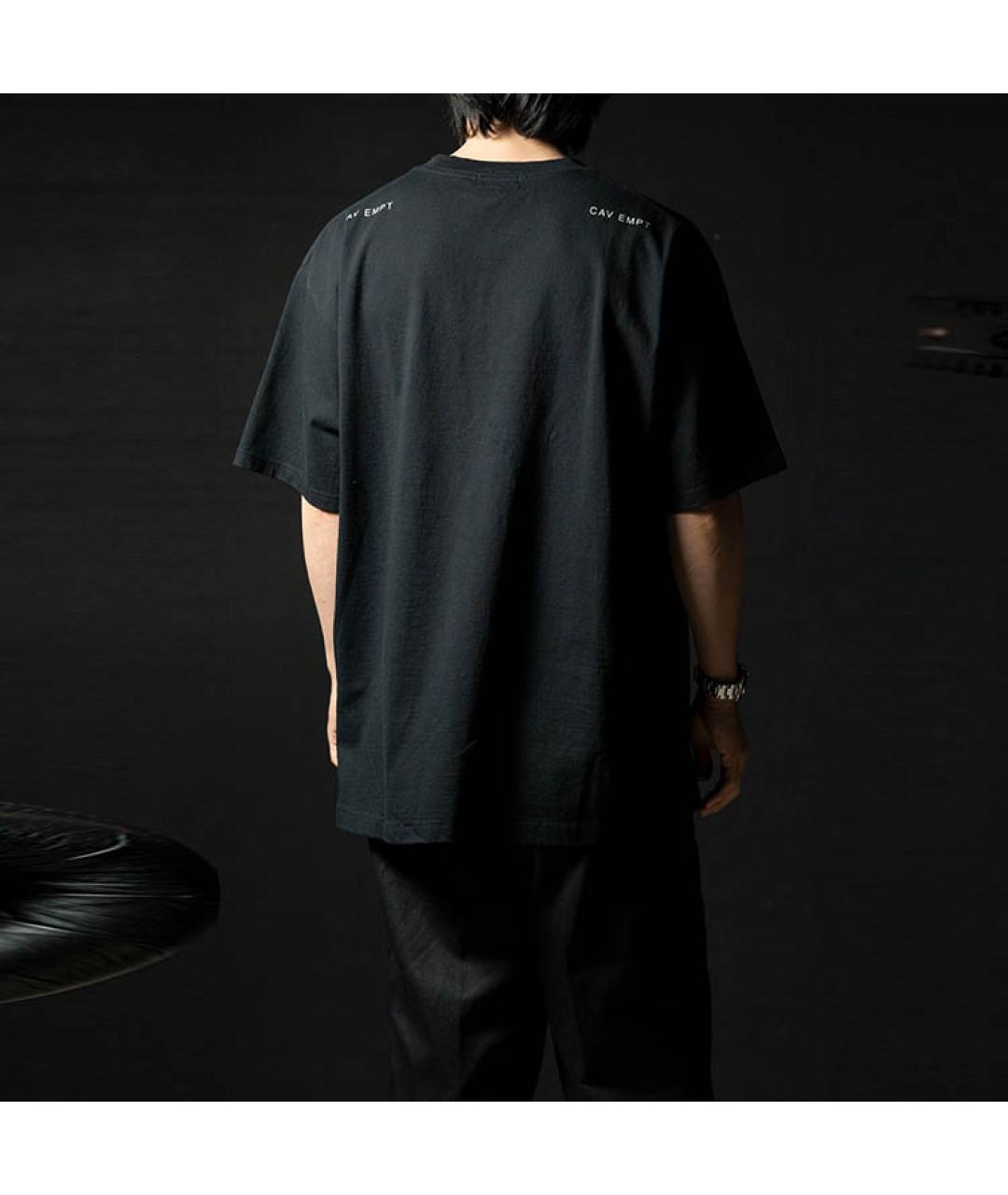 CAV EMPT Черная хлопковая футболка, фото 4