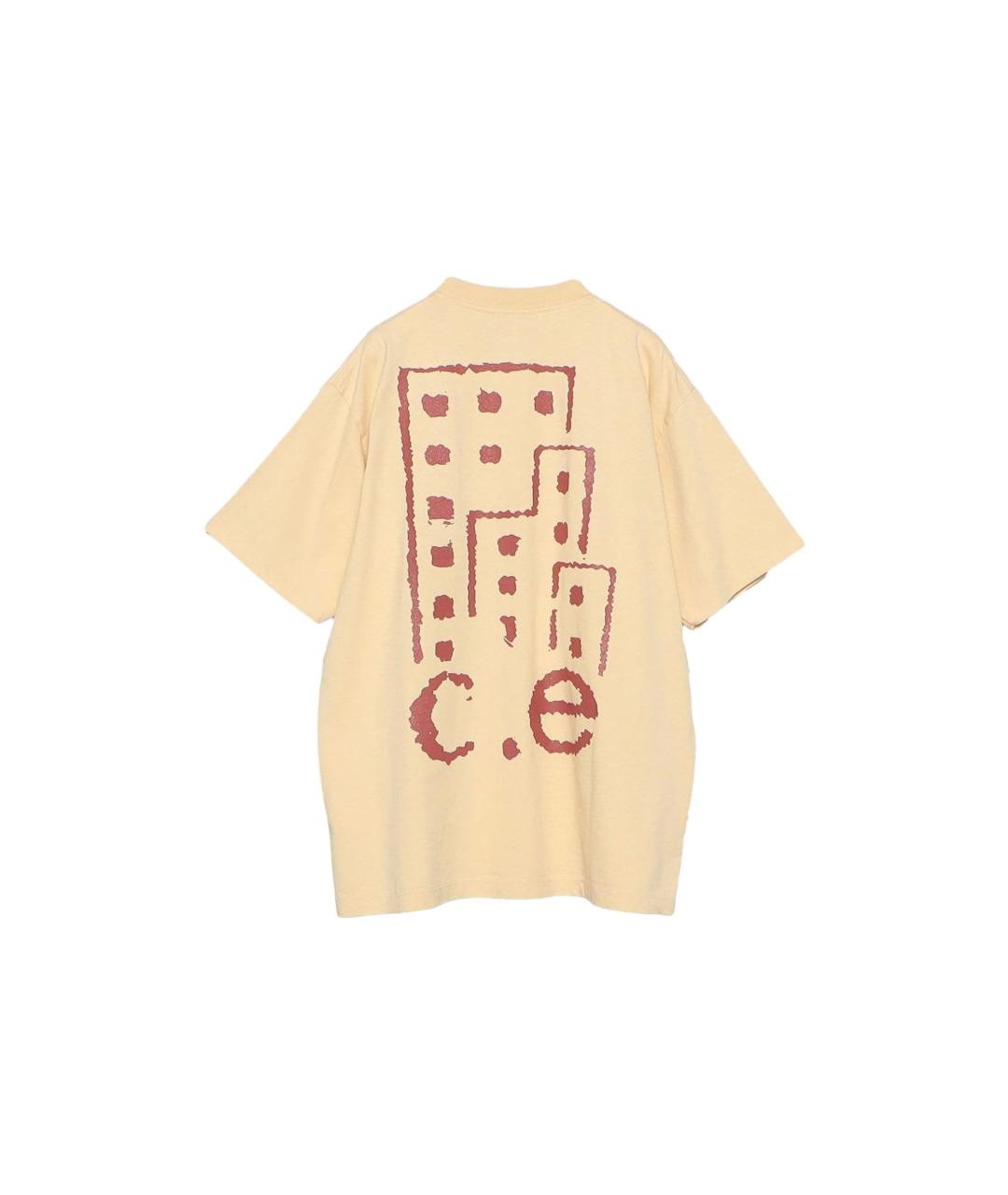 CAV EMPT Оранжевая хлопковая футболка, фото 2