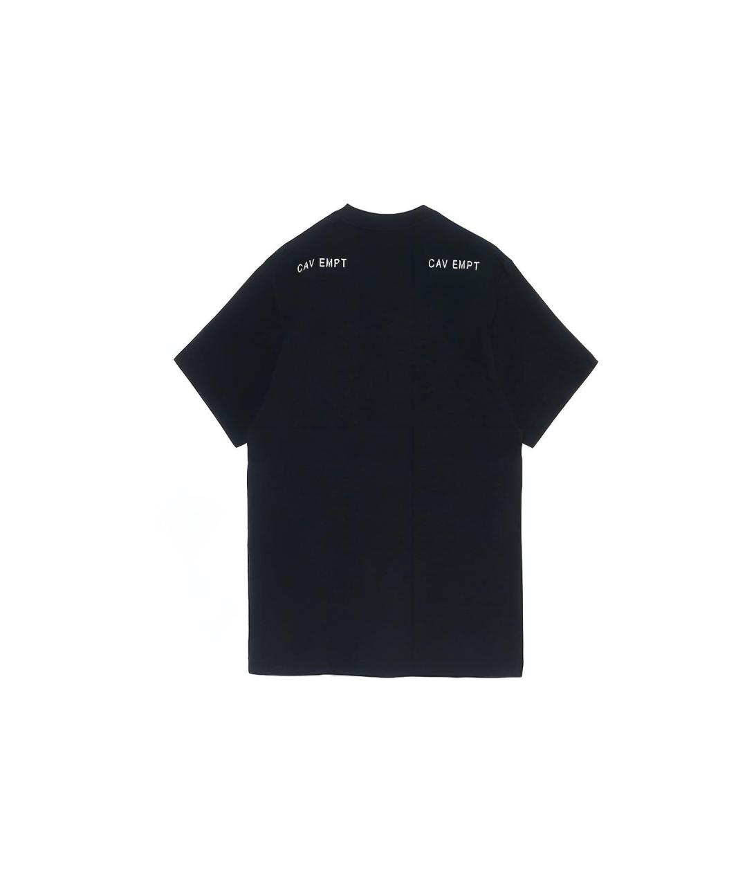 CAV EMPT Черная хлопковая футболка, фото 2