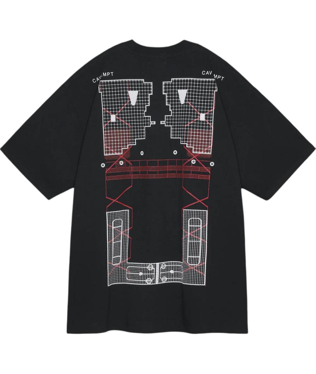 CAV EMPT Черная хлопковая футболка, фото 2