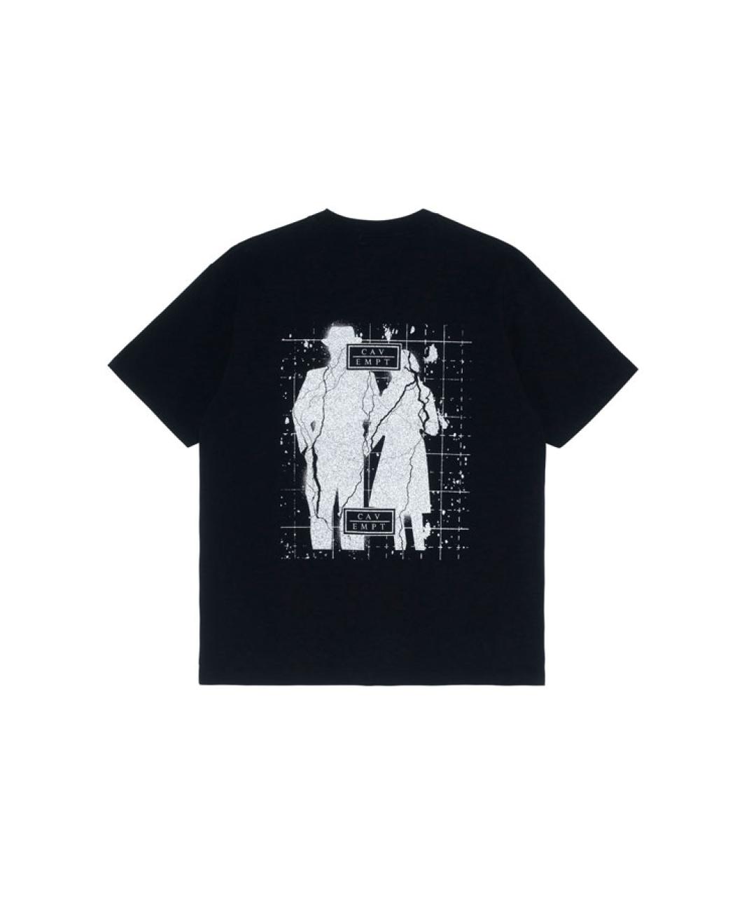 CAV EMPT Черная хлопковая футболка, фото 2